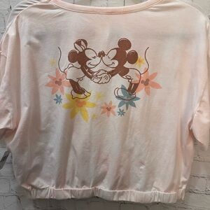 NWT- Disney Parks-Light Pink Short Sleeve Tee with Graphic